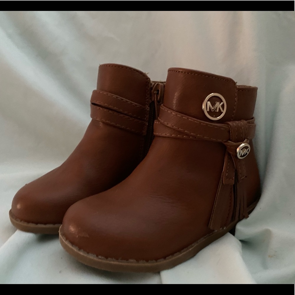 Michael Kors toddler girls brown boots